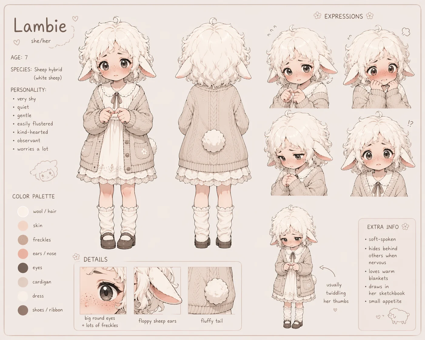 Lambi!!! A cute little ship hybrid oc!! picture 1 of 1