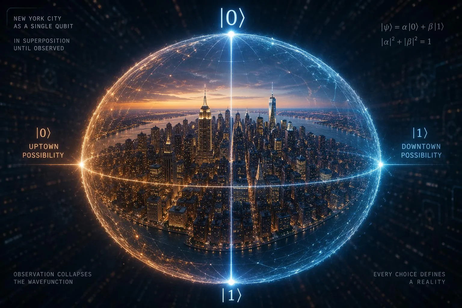 New York as one big qbit picture 1 of 1