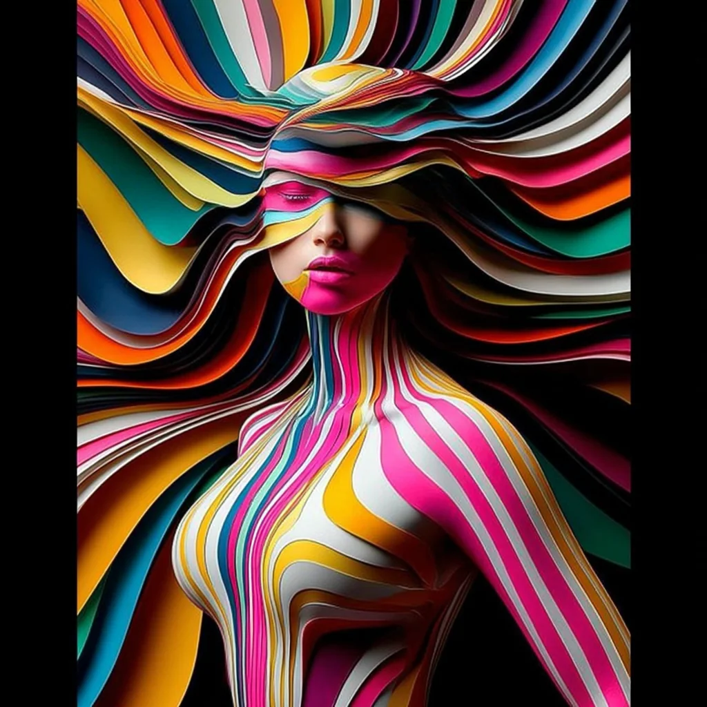 My love, she comes in colors. You can tell her by the clothes she wears. picture 1 of 8