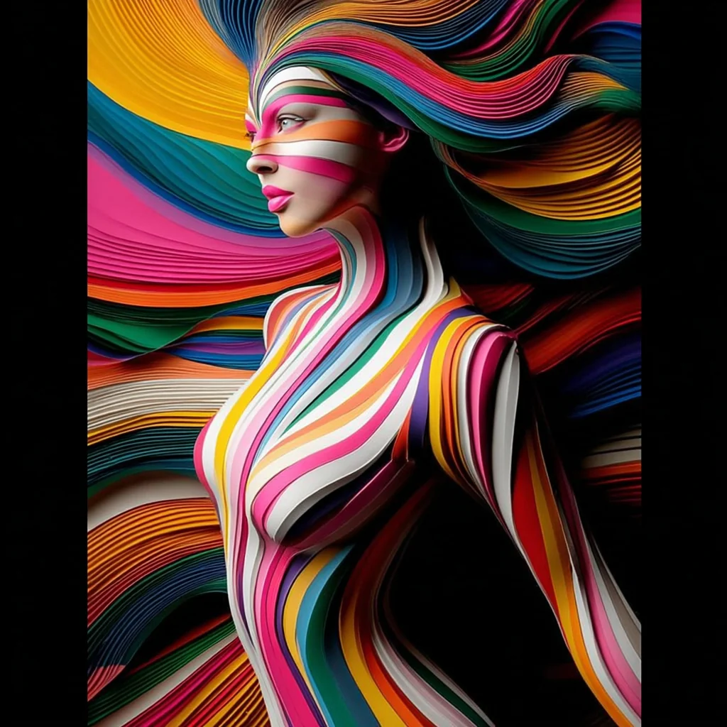 My love, she comes in colors. You can tell her by the clothes she wears. picture 2 of 8