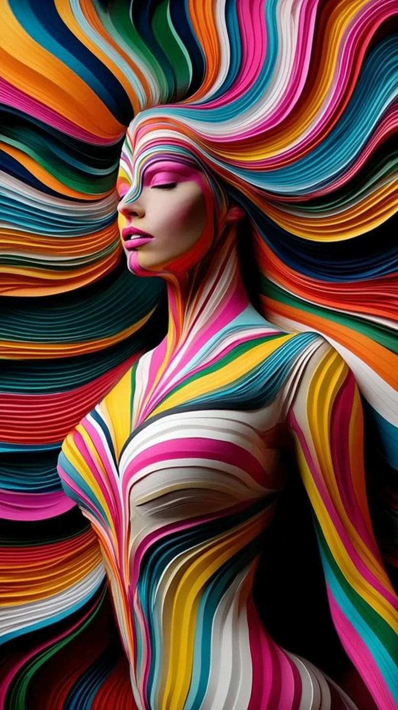 My love, she comes in colors. You can tell her by the clothes she wears. picture 3 of 8