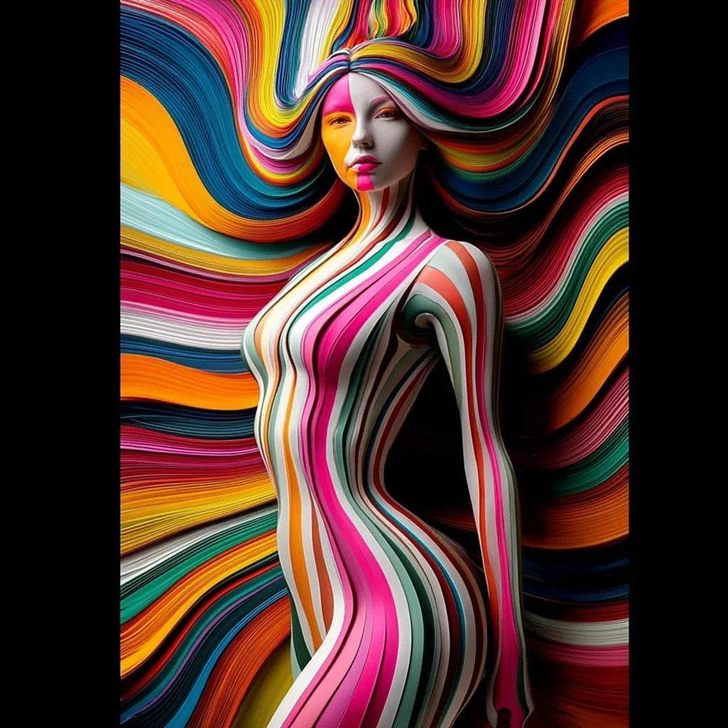 My love, she comes in colors. You can tell her by the clothes she wears. picture 4 of 8