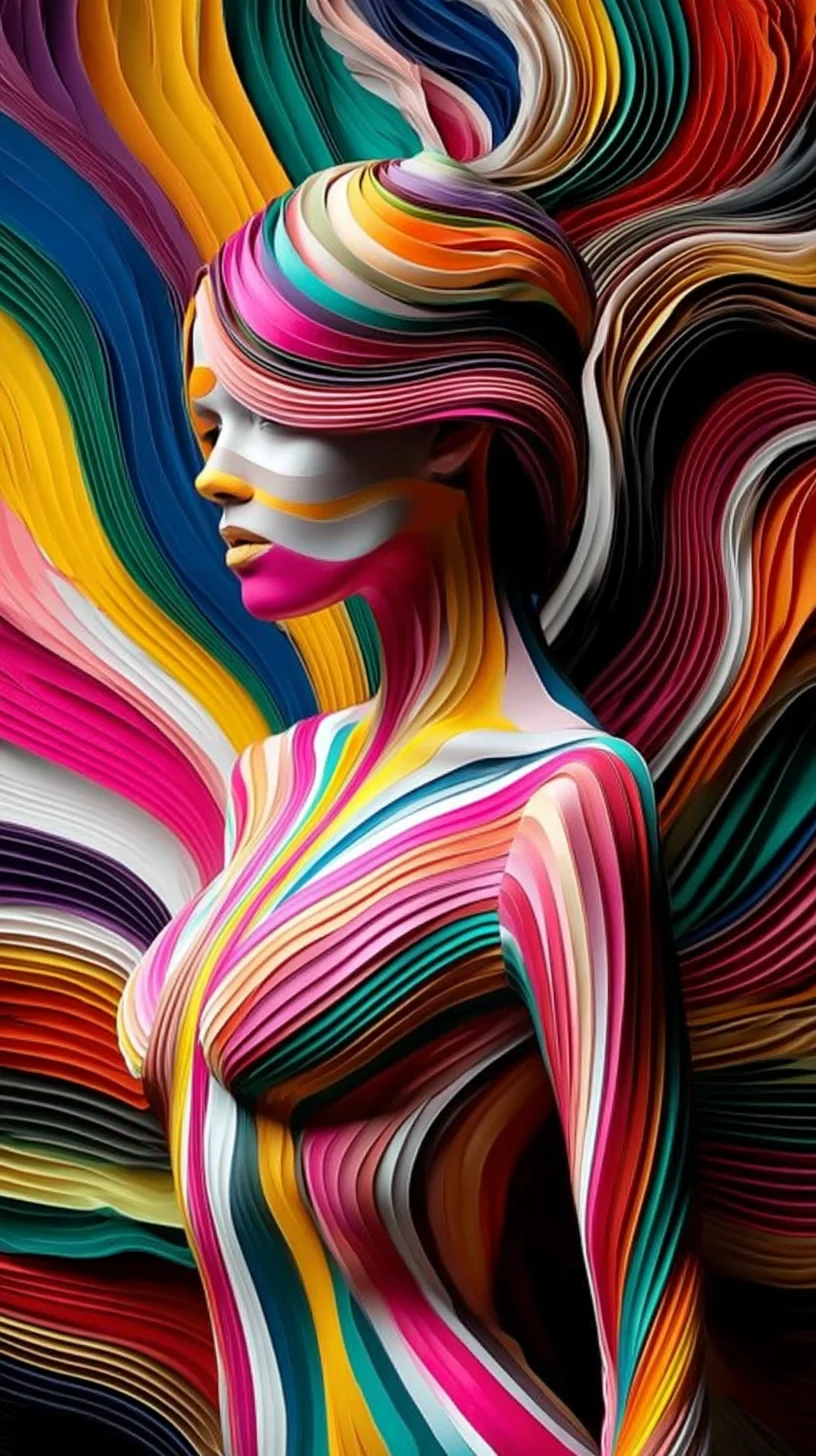 My love, she comes in colors. You can tell her by the clothes she wears. picture 6 of 8