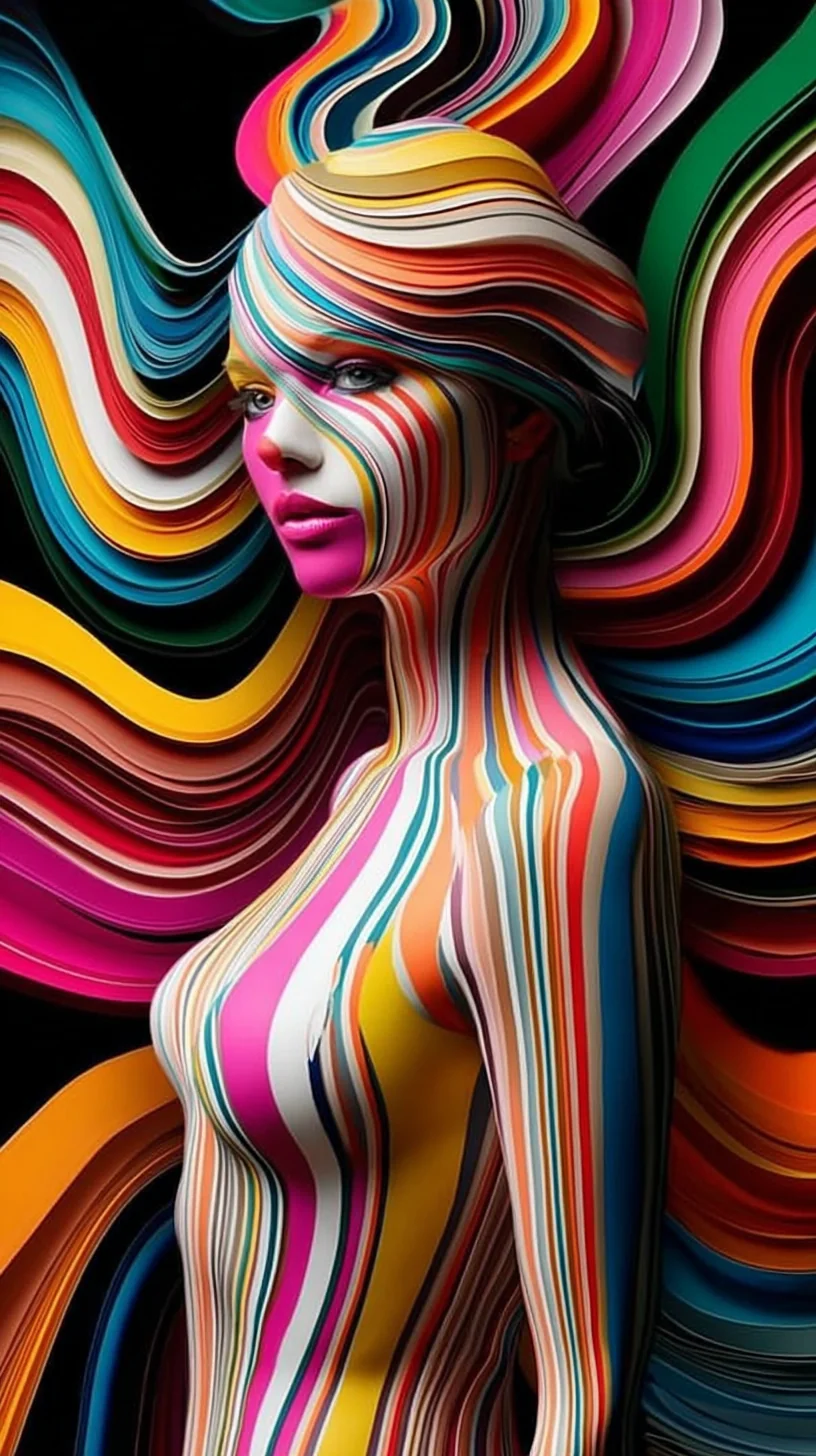 My love, she comes in colors. You can tell her by the clothes she wears. picture 7 of 8