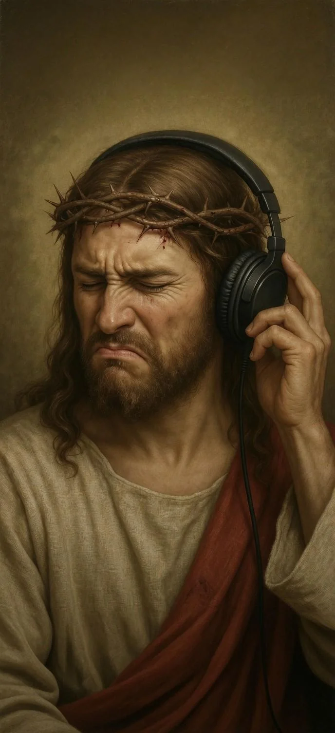 "For sure, God is a guy from the hood, and He listens to hip hop on all social media networks. His army is invincible, no matter what — even death. People with suffering in their souls are innocent."🙏🖤🔥🌌🤌👁 picture 1 of 1