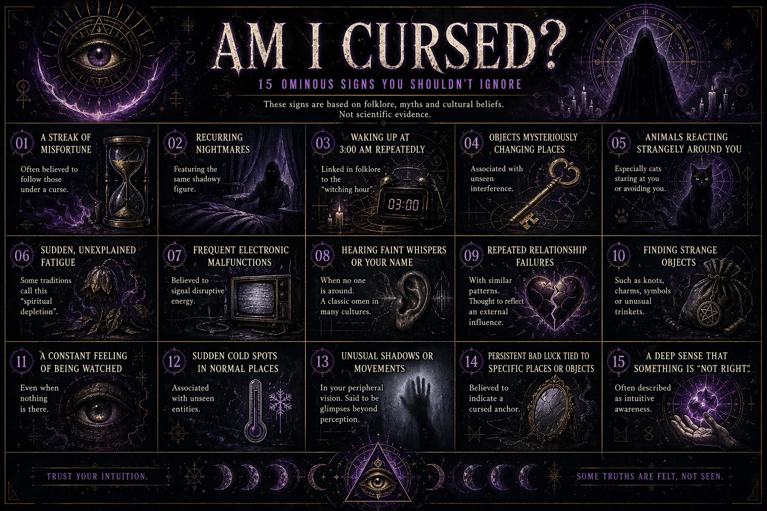 "Am I Cursed? - Infographic" picture 1 of 1