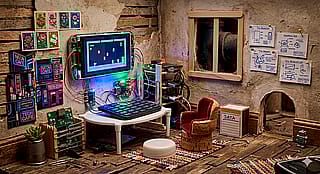 The classic cartoon mouse den in the wall...in 2026'