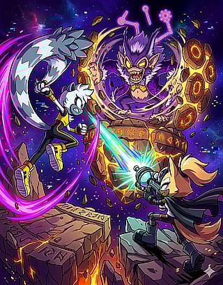 Tangle and Whisper vs Void Kong'
