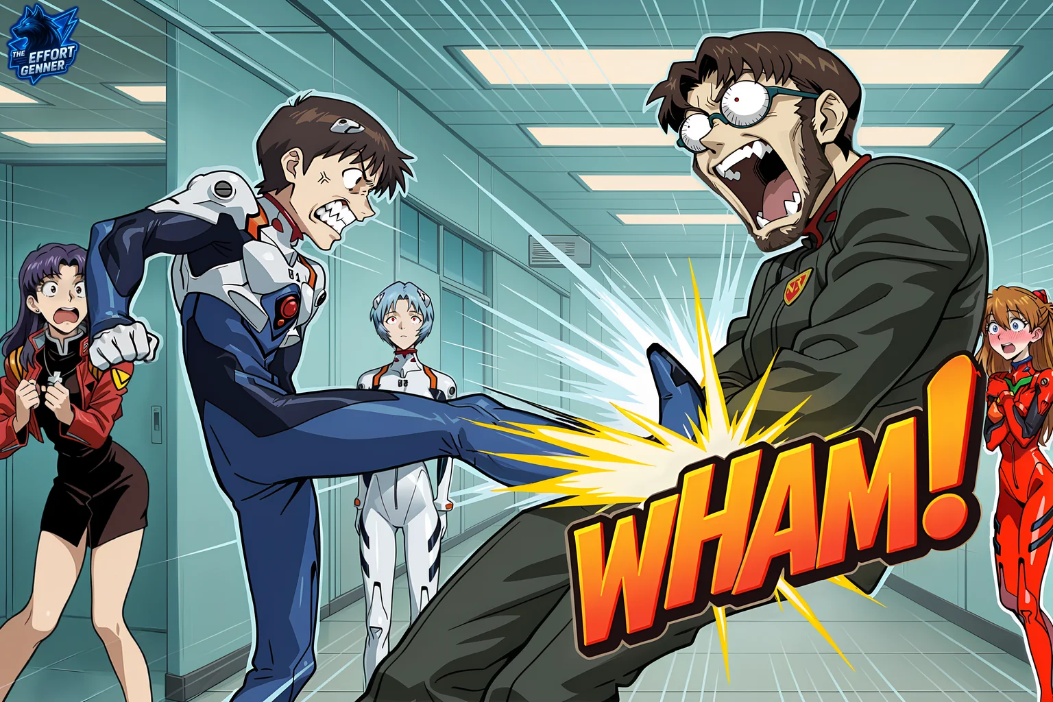 [Evangelion] HERE'S YOUR THIRD IMPACT, GENDO!!! picture 1 of 1