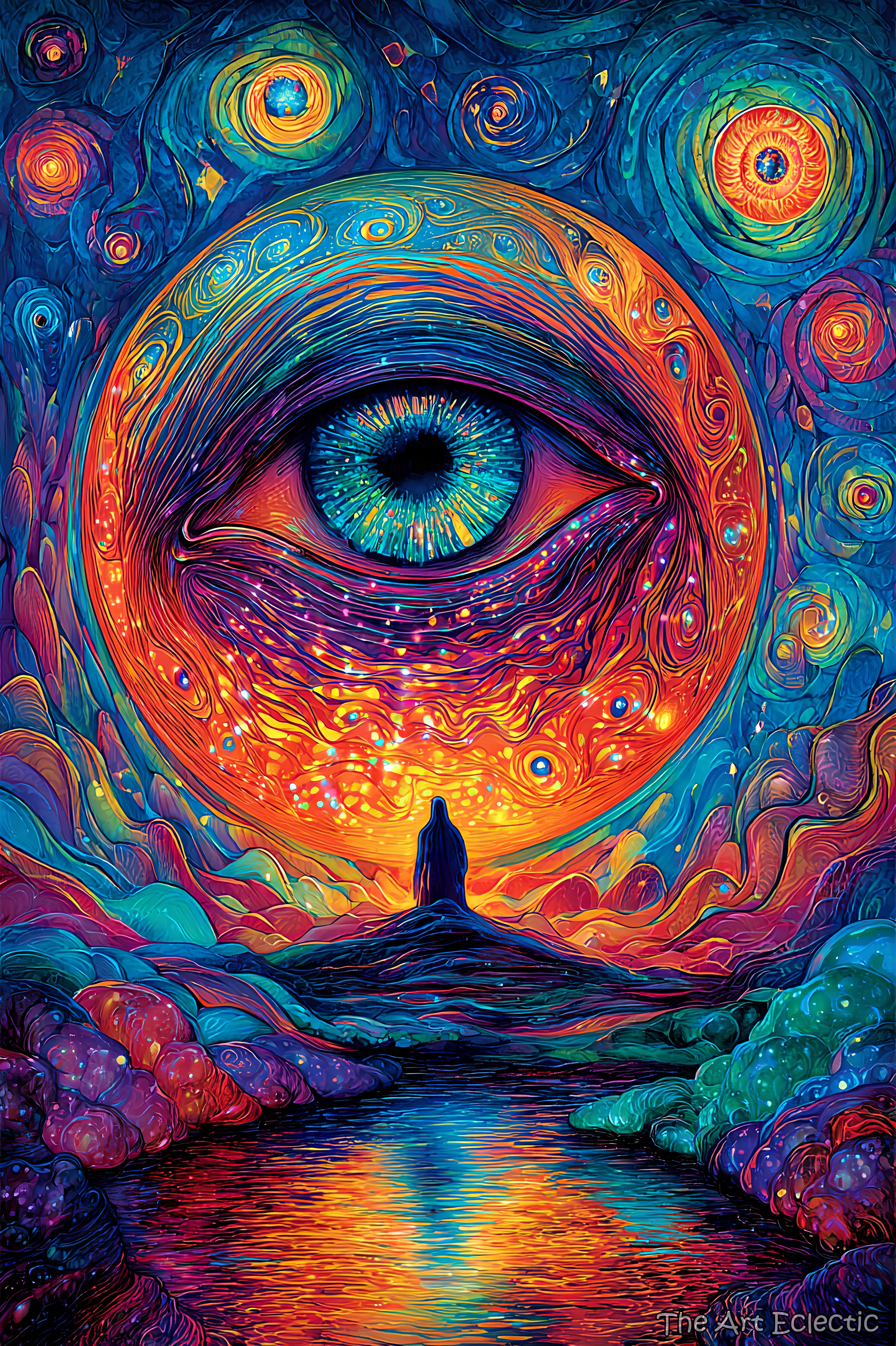 What happens when the universe begins to look back? Eye of Cosmos picture 1 of 1