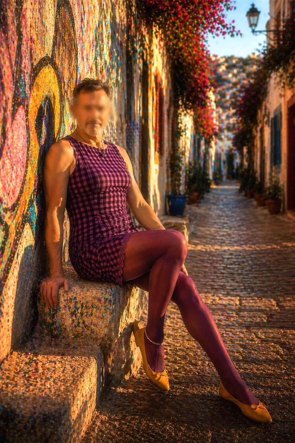 Three Poses, One Alley, One Identity picture 1 of 3