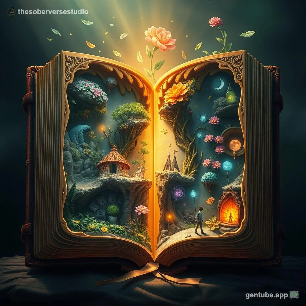 📖 Today's Drop: The Storybook of Worlds | Whimsical Fantasy (1:1) picture 1 of 1