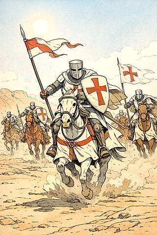 Charge of the Templars'