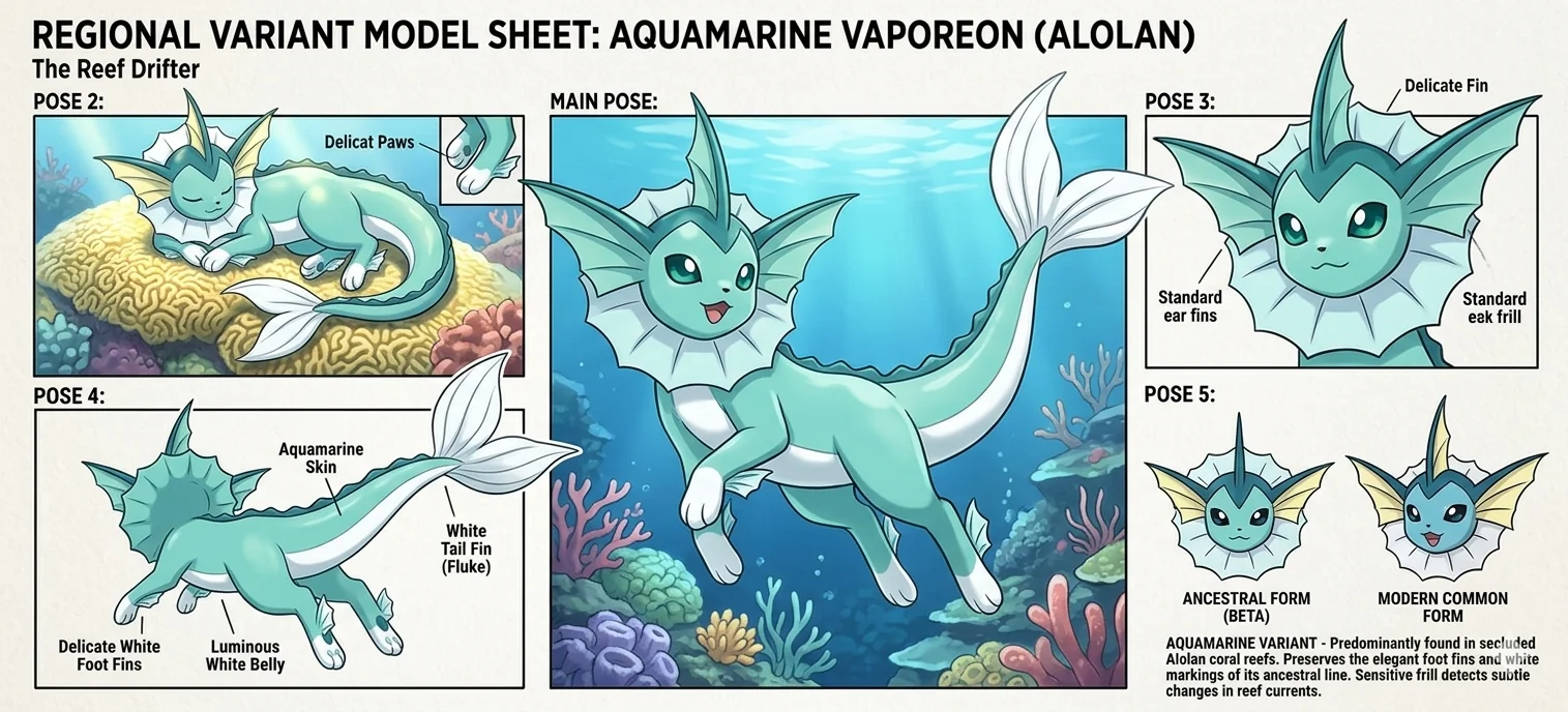 Beta Vaporeon (behave y'all!) ( ｡ •̀ ᴖ •́ ｡)💢 picture 1 of 1