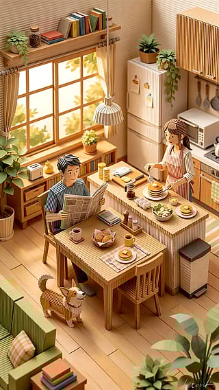 Happiness Starts with the Smell of Pancakes / Phone Wallpaper Archives'