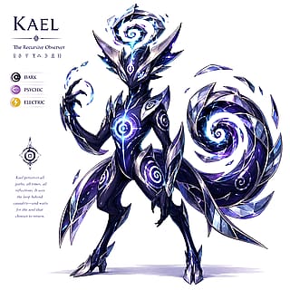 KAEL — The Recursive Observer Pokémon'