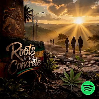 Roots in the concrete'