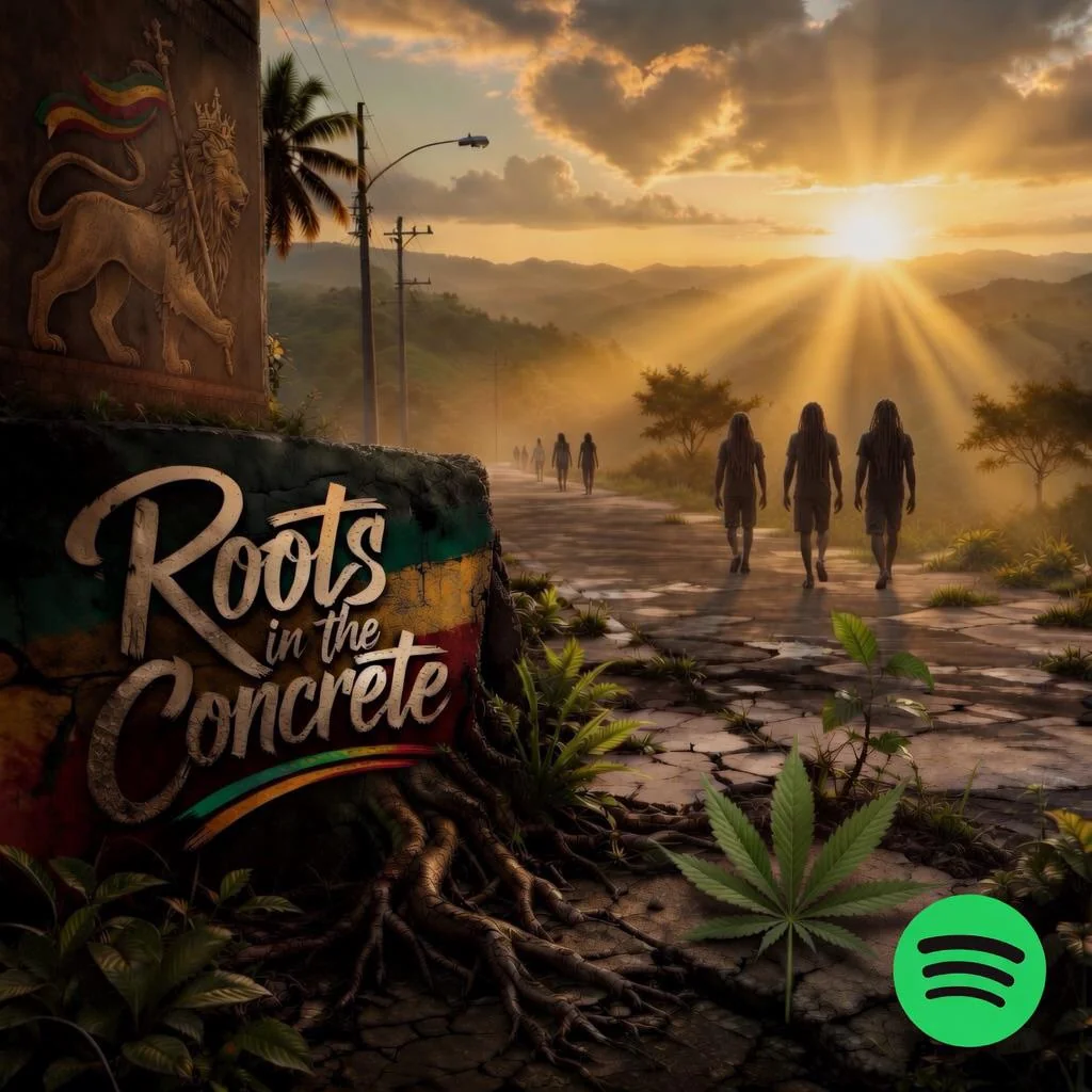 Roots in the concrete picture 1 of 1