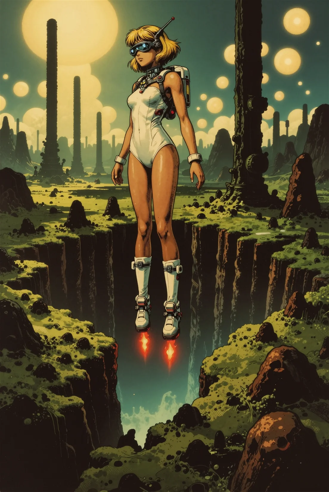 hires retro anime scifi picture 1 of 4