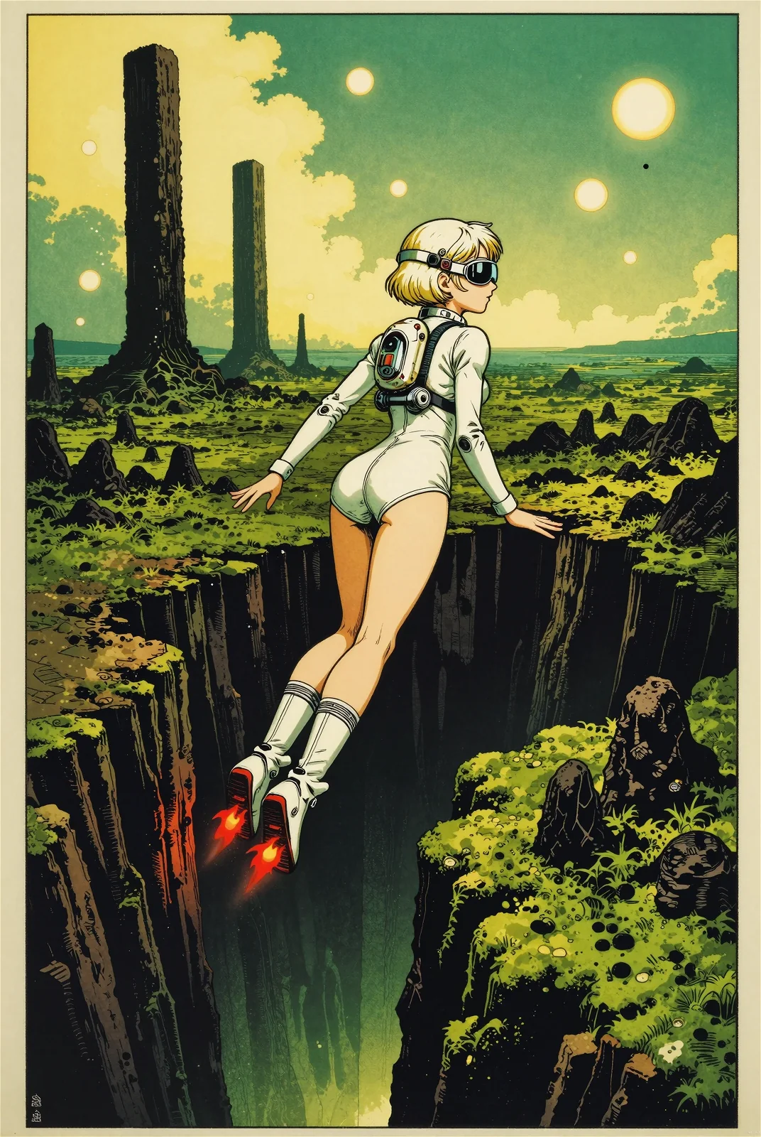 hires retro anime scifi picture 3 of 4