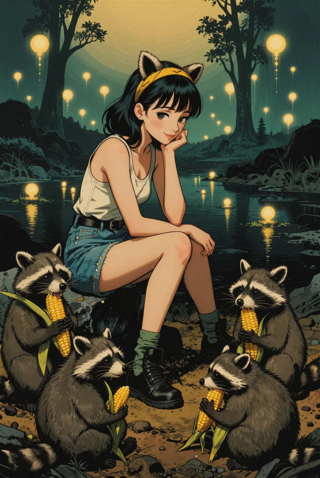 Raccoon whisperer picture 2 of 2