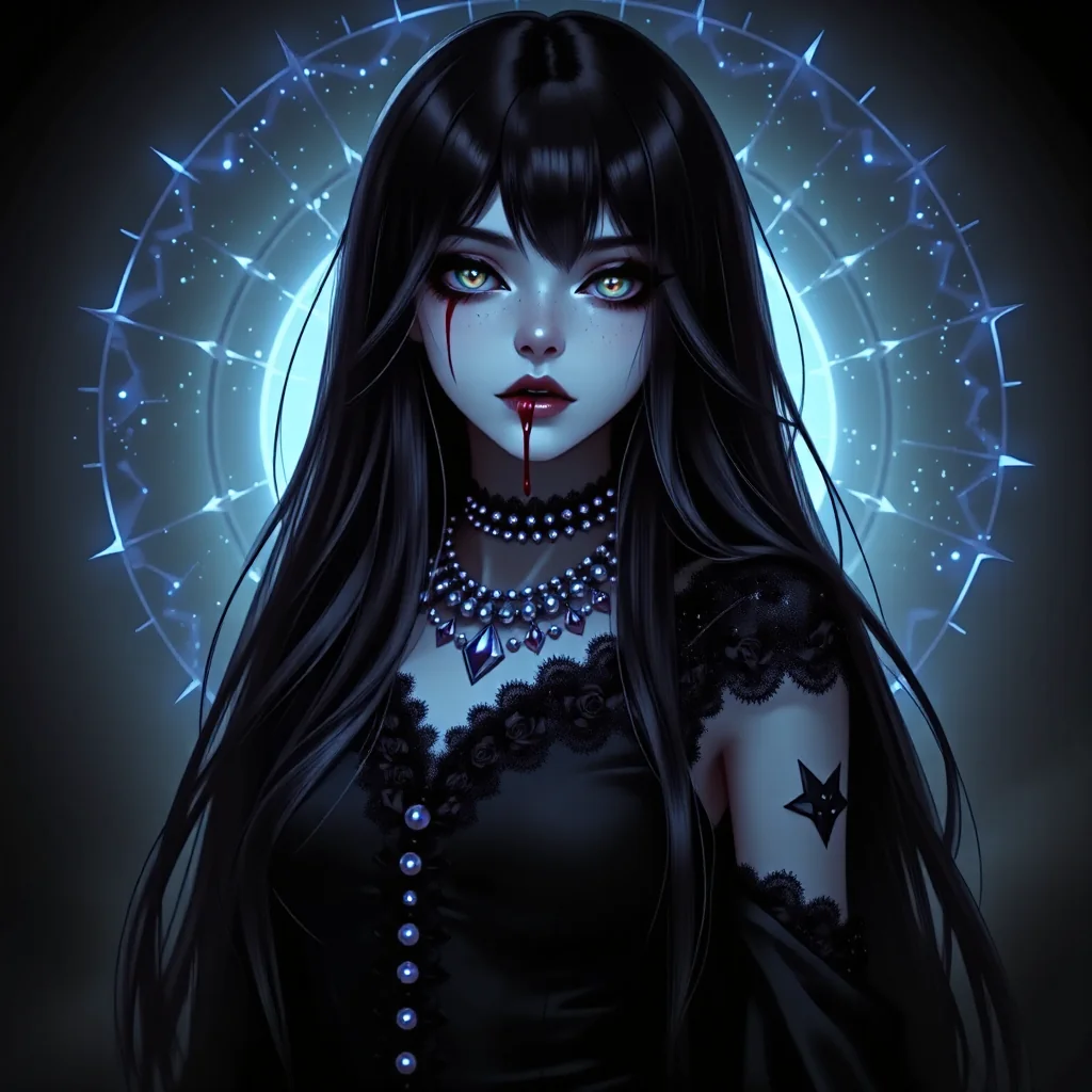 Different stylization ratios for my dark goddess picture 3 of 6