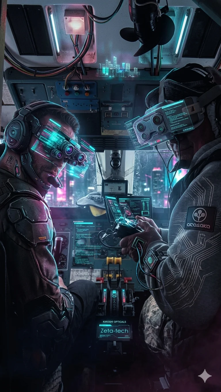 "Give this image a more Cyberpunk 2077 feel" picture 2 of 2