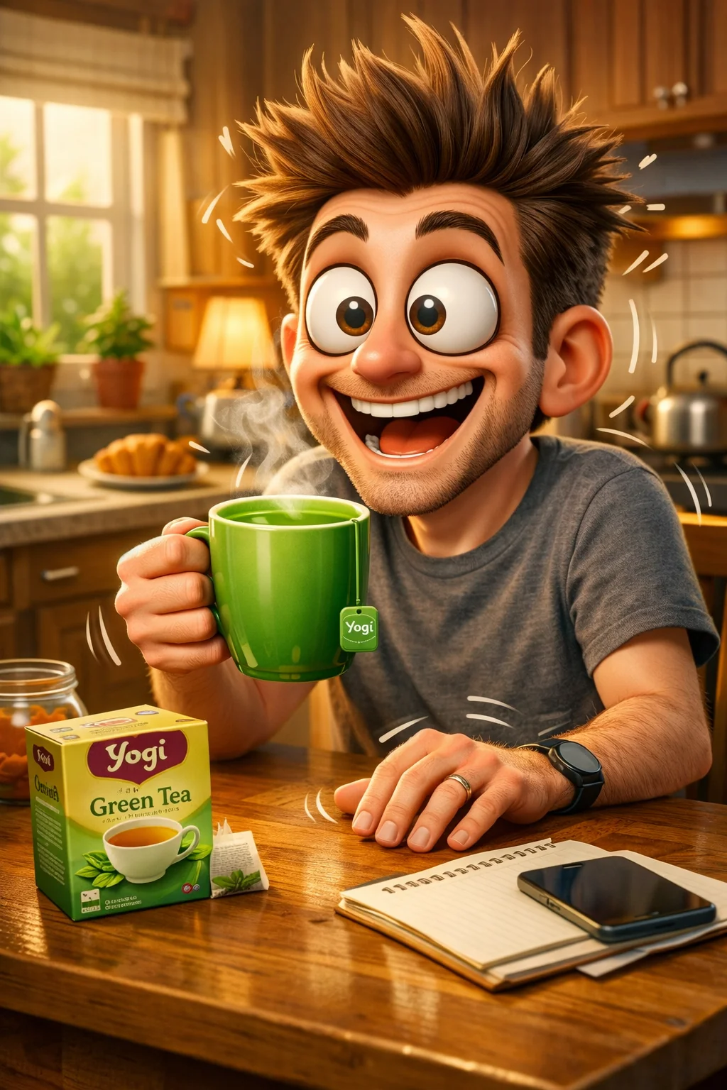 "Yogi tea hits different." picture 1 of 1