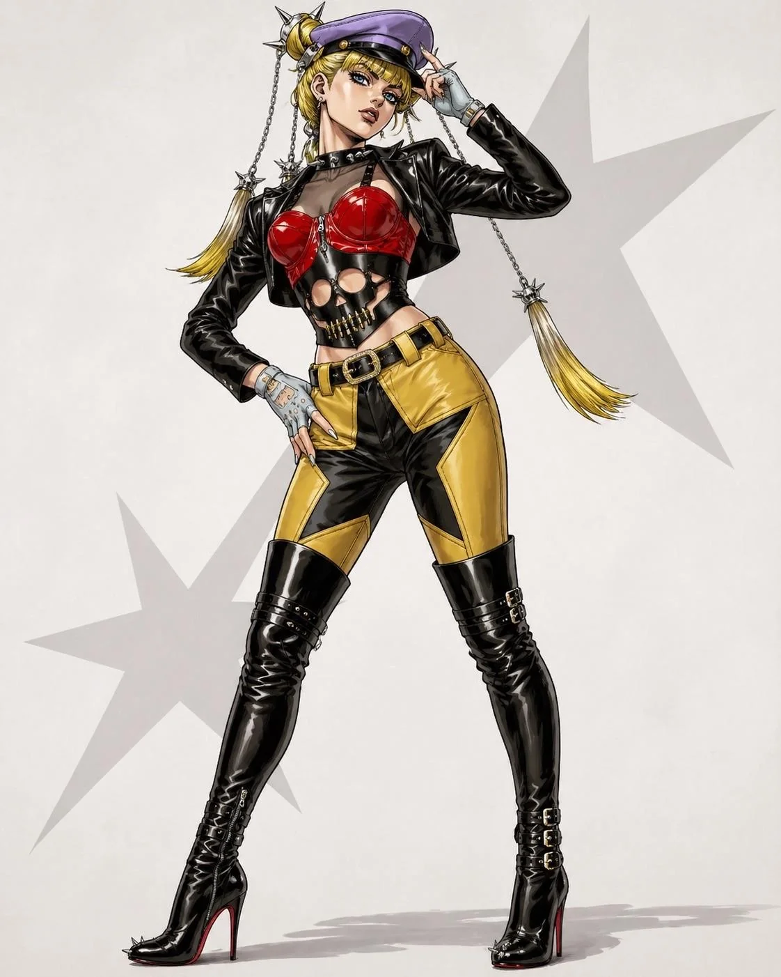 Jojo characters I made with Ai picture 3 of 6