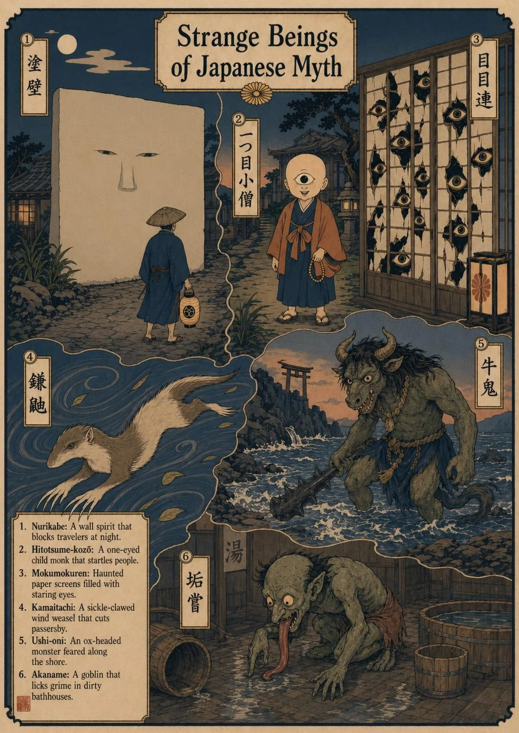 Strange Beings of Japanese Myth picture 2 of 3