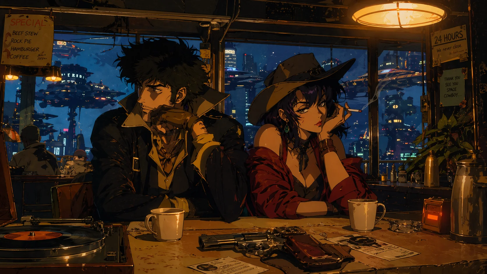 New AI-generated Cowboy Bebop characters picture 1 of 6