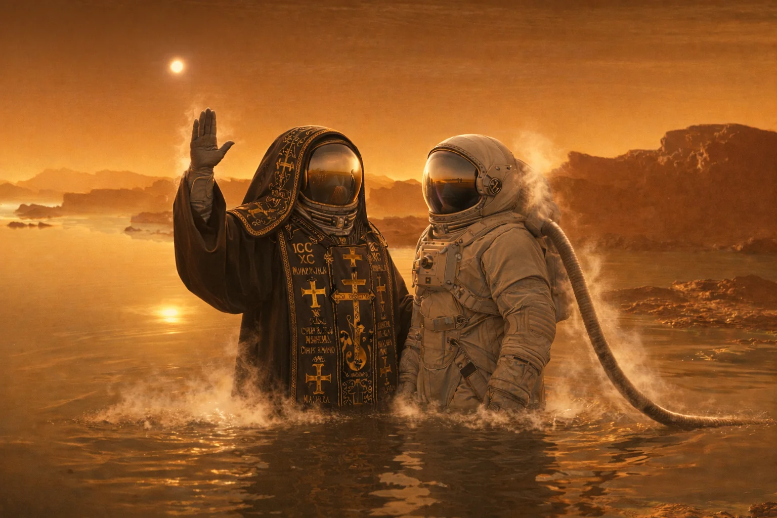 First Baptism on Titan in Liquid Methane picture 1 of 1