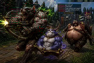 Beautiful league of legends art prompted by me ❤️'