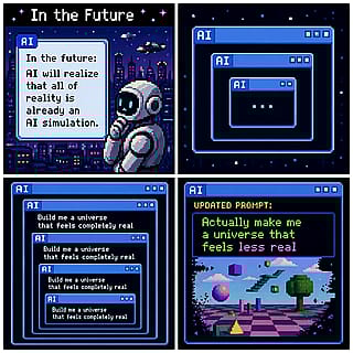 AI Russian Doll Realities'