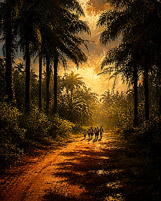 The road was always longer than we remembered..'