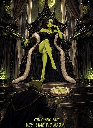 Key-lime pie'