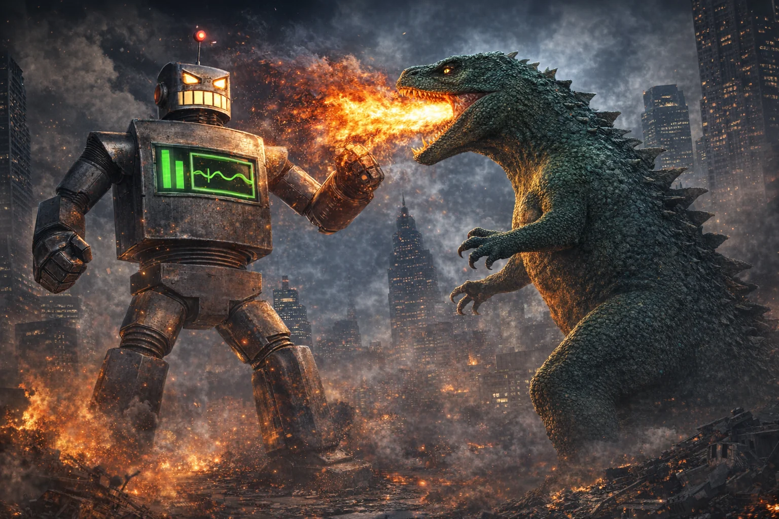 Robot vs Kaiju (remake) picture 1 of 1