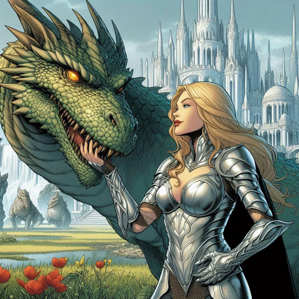 Dragon Rider - Comic Style picture 1 of 1