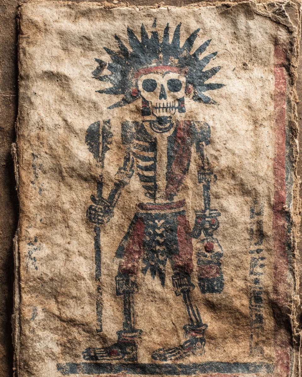 Mictlāntēcutli — Skeletal lord of Mictlan picture 3 of 4