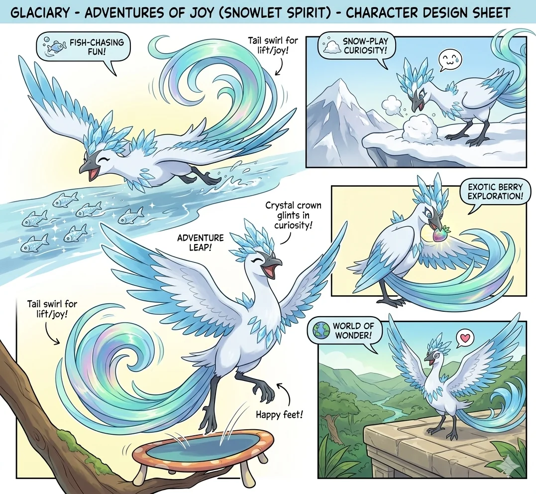 Snowlet and Glaciary picture 1 of 3