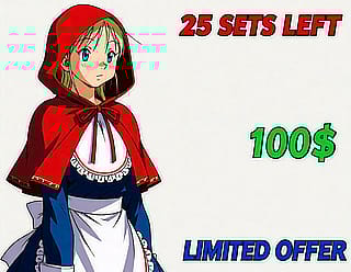 Red Riding Little Hood - Costume Ads Concept'