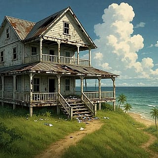 Another before and after renovations beach house'