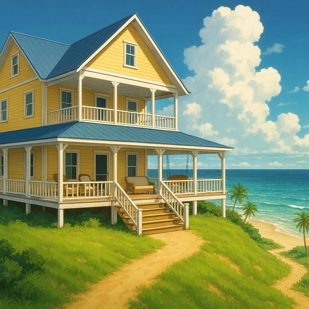 Another before and after renovations beach house picture 2 of 2