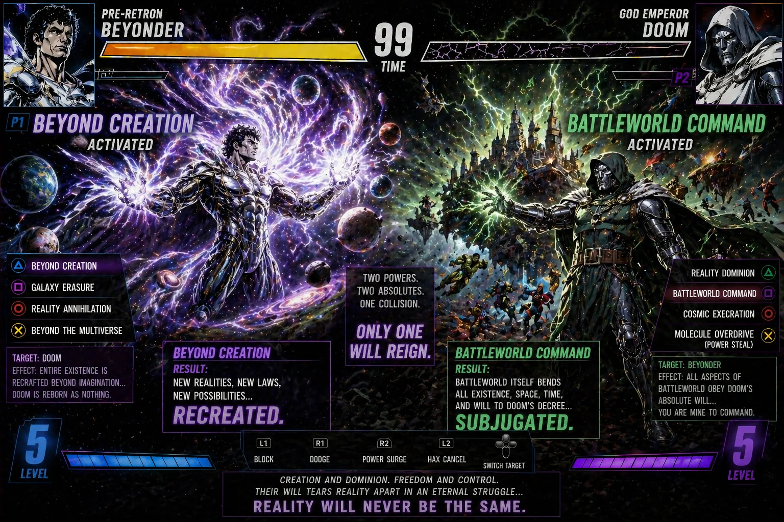 Today i will be doing Pre recton beyonder vs God Emperor Doom i will explain powerscale/feats and who wins with also a source attached Let the game begins PS5Pro on 🔥🔥🔥🔥🔥👑 picture 6 of 9