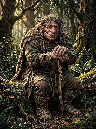 Not all trolls are evil, nor do they all fear turning to stone in the light (2 images)'