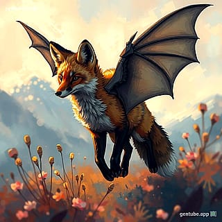 Fox-Bat. Would You Raise One?'