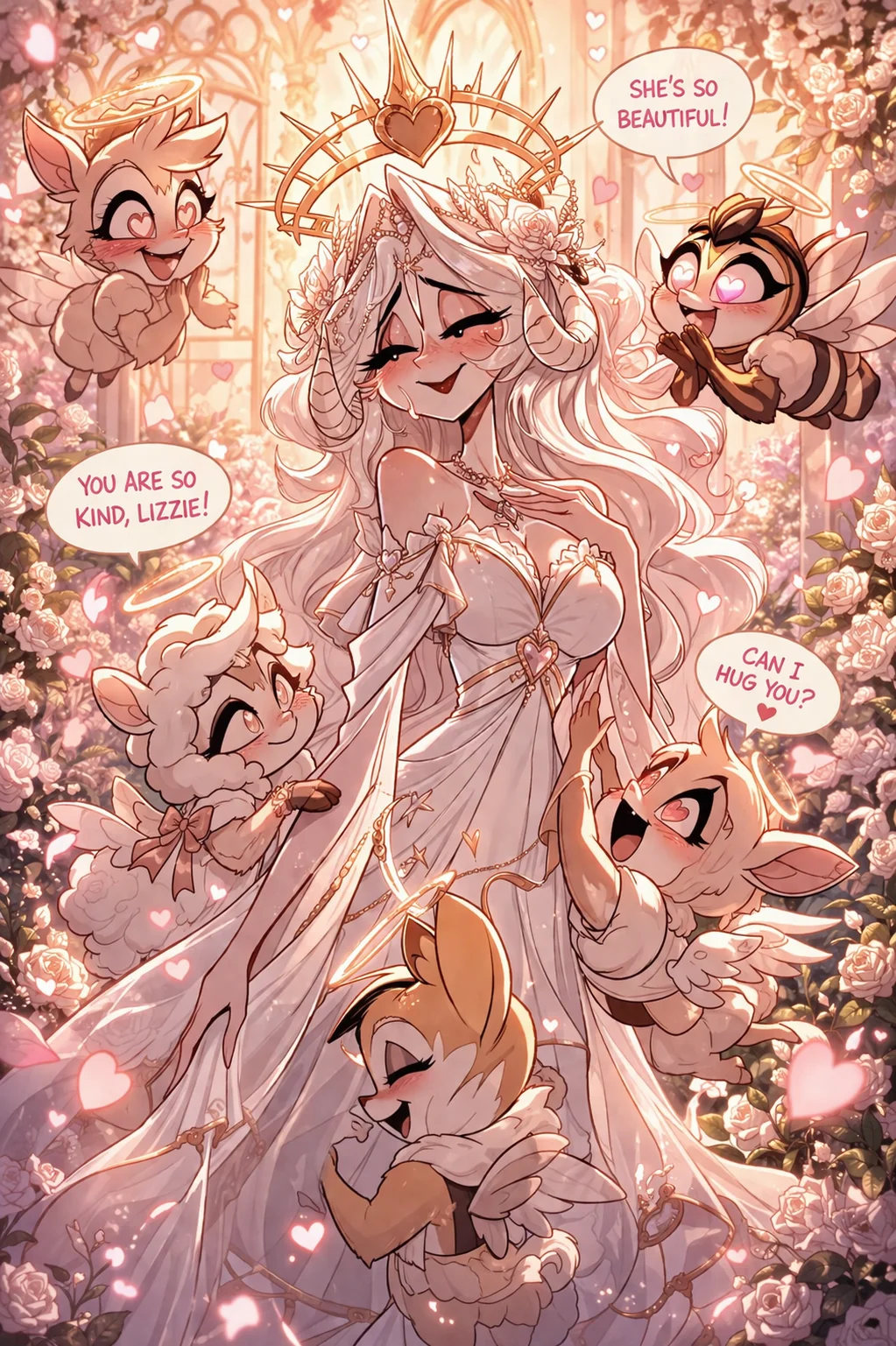 Lizzie’s mission is to spread love, and she loves it. picture 1 of 1