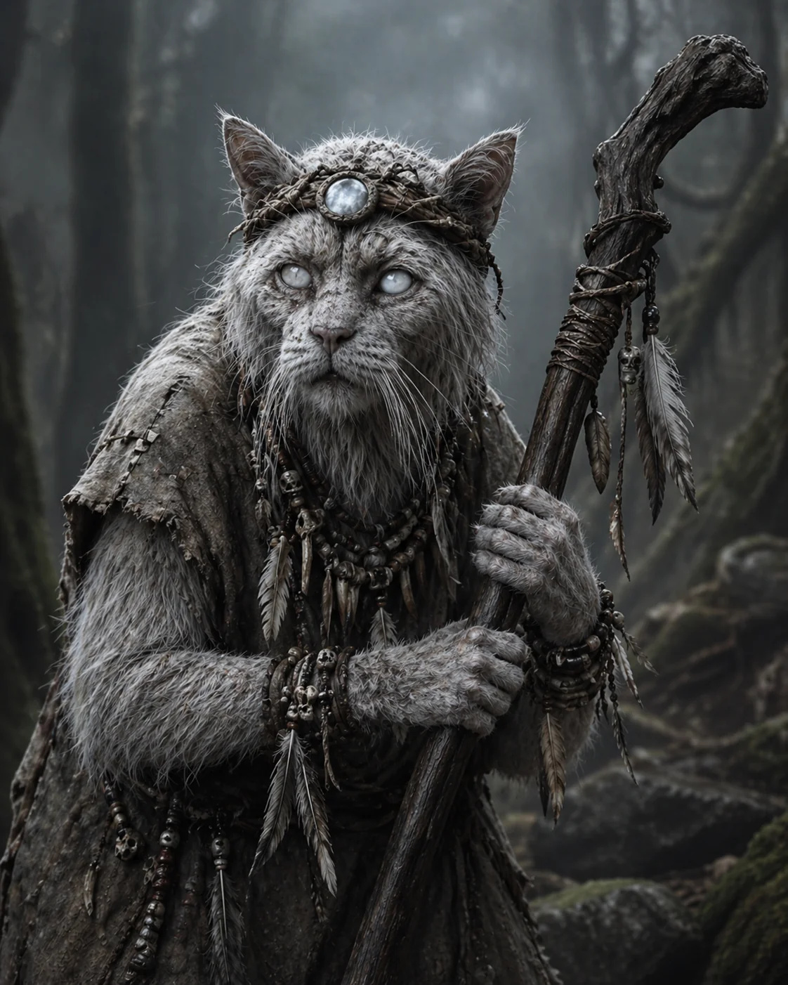 Fantasy cat via several gens with gpt2 picture 1 of 3