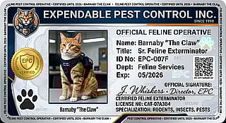 "The Claw" brings down the hammer on pests'