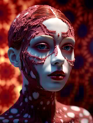 Blood-stained reflection'